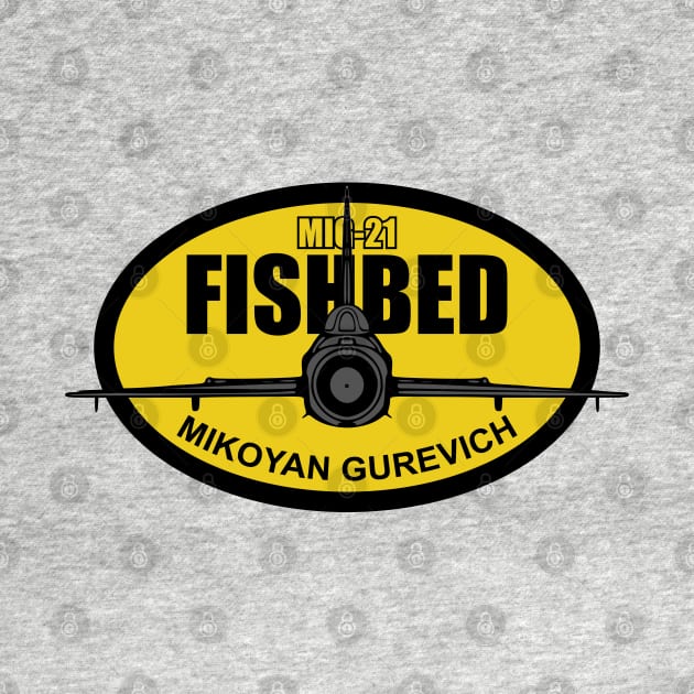 Mig-21 Fishbed (Small logo) by TCP